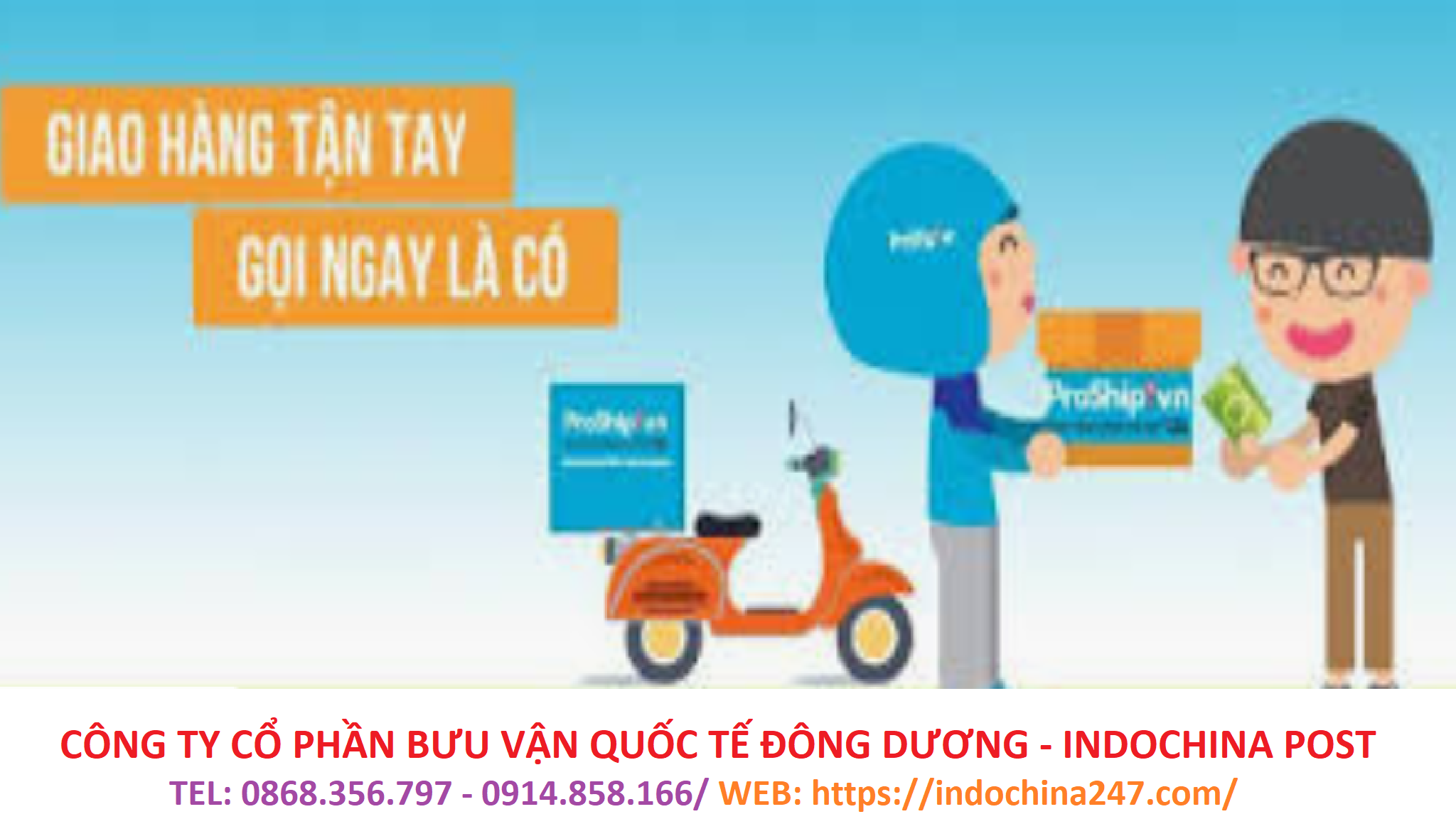 Dịch vụ chuyển phát nhanh nội địa Hà Nội Sài Gòn