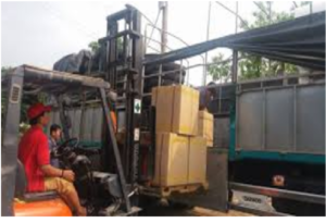 cchuyen hang la linh kien di Lao