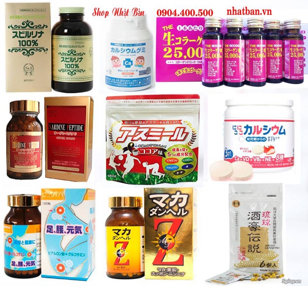 thực phẩm chức năng Nhật