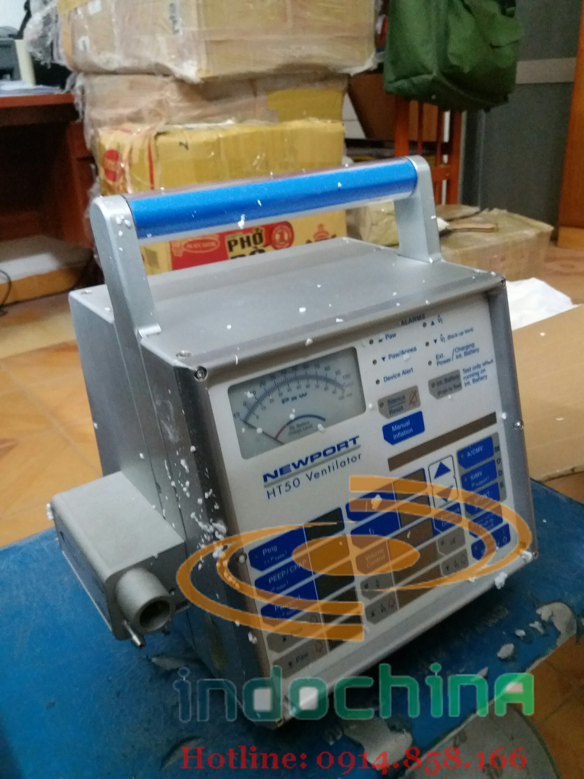 Máy trợ thở từ Đức và Mỹ