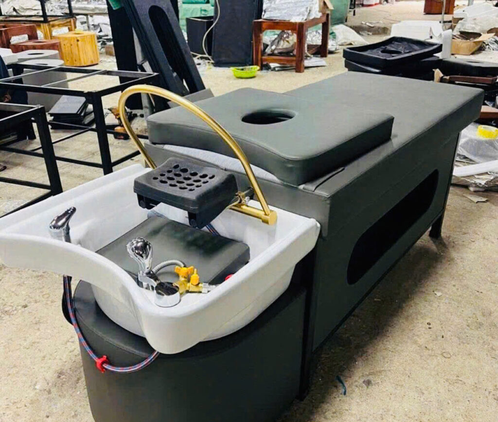 Vận chuyển quốc tế giường gội dưỡng sinh sang Hàn