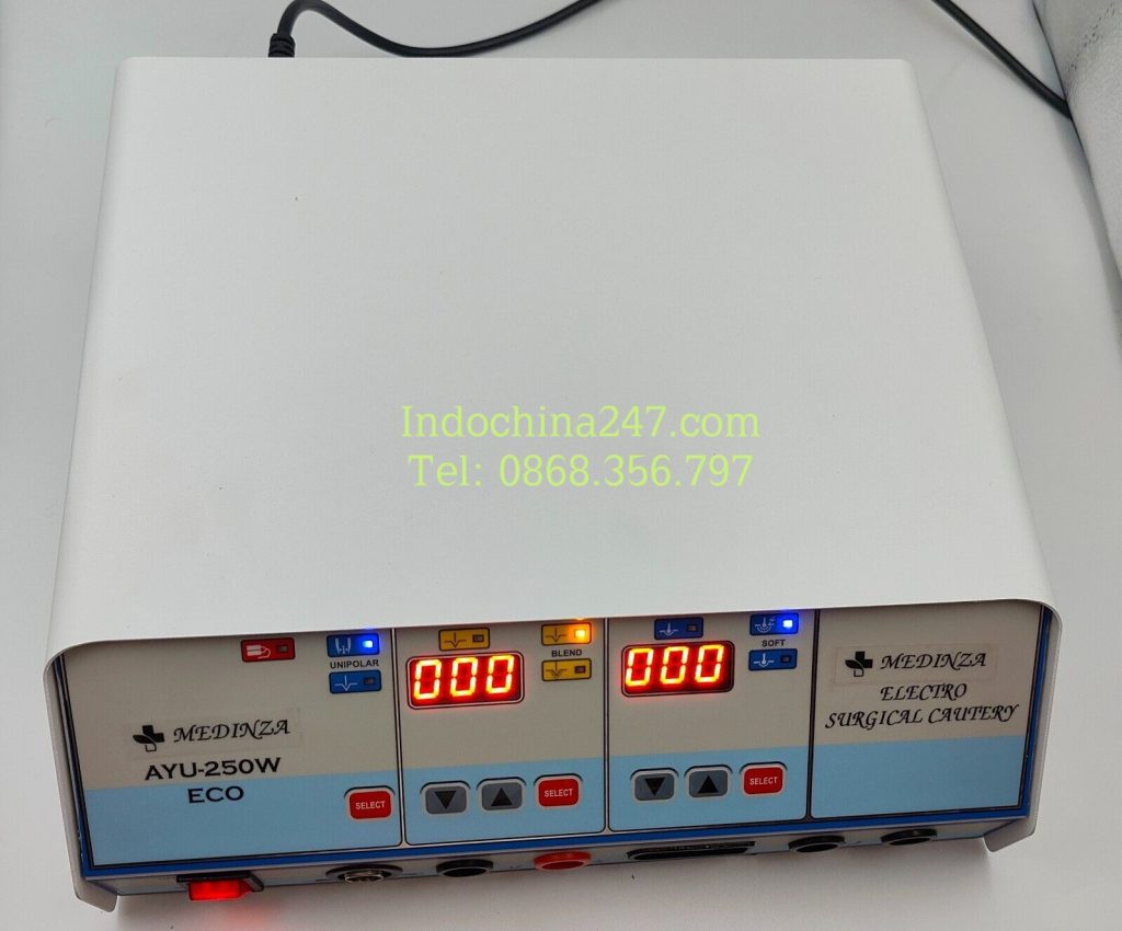 Nhập khẩu thiết bị y tế Prof. 250W Digital Cautery Electro Surgical Generator AYU250 từ Ấn Độ